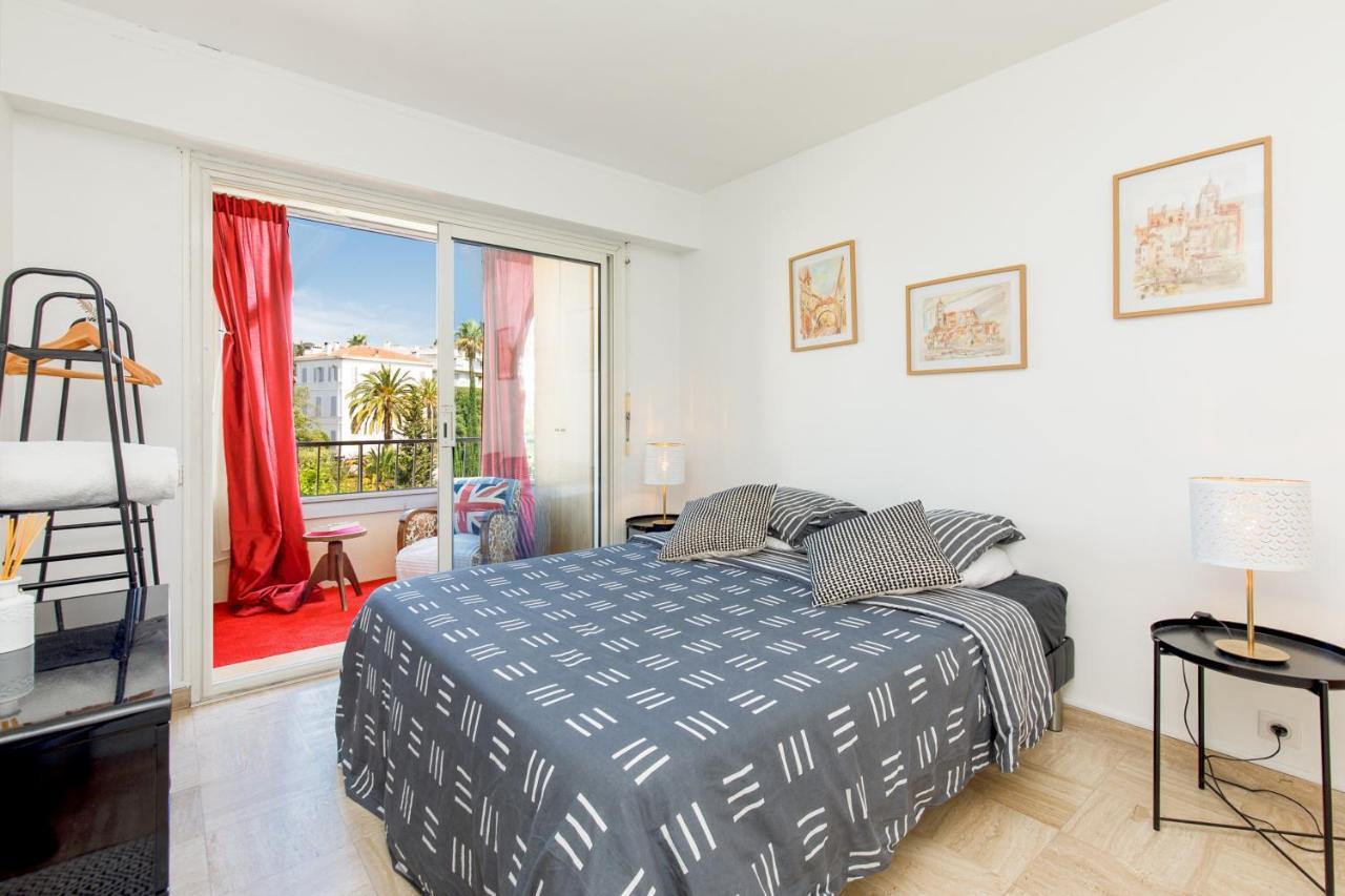 קאן Vue Mer Exceptionnelle Sur Plage Du Midi En 1Re Ligne- 2 Chambres מראה חיצוני תמונה